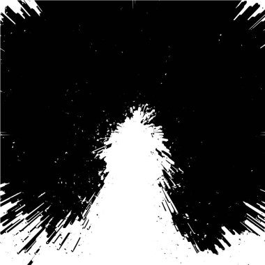 Grunge siyah beyaz desen. Monokrom soyut dokusu. Çatlakların, sürtünmelerin, çiplerin, lekelerin, mürekkep lekelerinin, çizgilerin geçmişi. Koyu tasarım arka plan yüzeyi