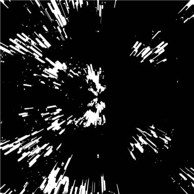 Grunge siyah beyaz desen. Monokrom soyut dokusu. Çatlakların, sürtünmelerin, çiplerin, lekelerin, mürekkep lekelerinin, çizgilerin geçmişi. Koyu tasarım arka plan yüzeyi