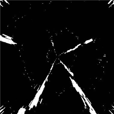 Grunge siyah beyaz desen. Tek renkli parçacıklar soyut doku. 