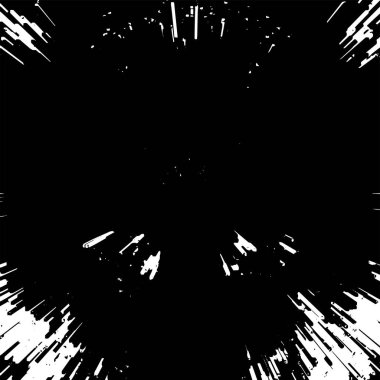 Grunge siyah beyaz desen. Tek renkli parçacıklar soyut doku. 