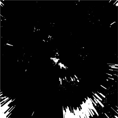 Grunge yarım ton siyah-beyaz doku arka planı. Soyut tek renkli illüstrasyon.