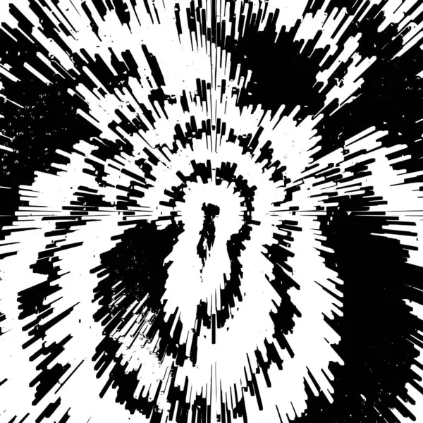 Motif Abstrait Avec Des Éléments Monochromes Illustration Vectorielle — Image vectorielle