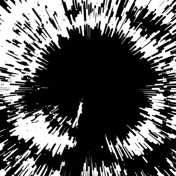 Grunge Svart Och Vitt Mönster Monokroma Partiklar Abstrakt Struktur — Stock vektor
