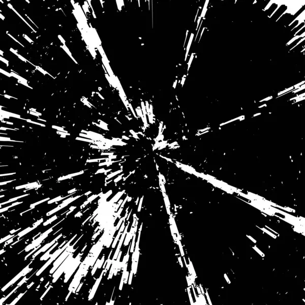Zwart Wit Grunge Geschilderde Textuur Achtergrond — Stockvector
