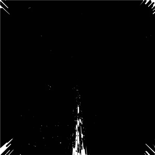 グラウンジハーフトーン 黒と白のテクスチャの背景 抽象モノクロイラスト — ストックベクタ