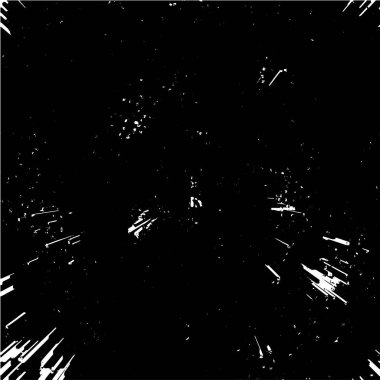 Siyah beyaz grunge. Tehlike örtüsü dokusu. Soyut yüzey tozu ve kaba duvar arkaplanı kavramı. Sıkıntı illüstrasyonu basitçe grunge etkisi .  