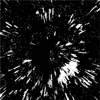 Siyah beyaz grunge. Tehlike örtüsü dokusu. Soyut yüzey tozu ve kaba duvar arkaplanı kavramı. Sıkıntı illüstrasyonu basitçe grunge etkisi .  