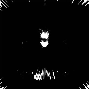 Siyah beyaz grunge. Tehlike örtüsü dokusu. Soyut yüzey tozu ve kaba duvar arkaplanı kavramı. Sıkıntı illüstrasyonu basitçe grunge etkisi .  