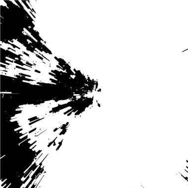 Siyah beyaz grunge. Tehlike örtüsü dokusu. Soyut yüzey tozu ve kaba duvar arkaplanı kavramı. Sıkıntı illüstrasyonu basitçe grunge etkisi .  