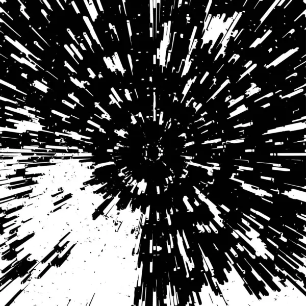 Abstract Black Distress Rough Vector Background Black Grunge Texture Background — Stockový vektor