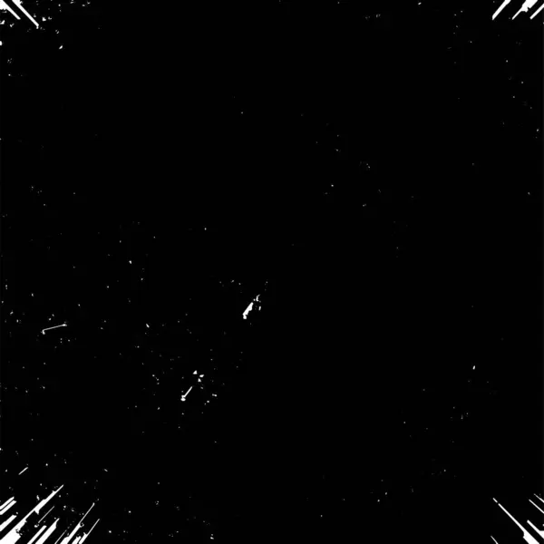 Circular Starburst Explosion Textur Unebenmäßiger Grunge Hintergrund Abstrakte Monochrome Illustration — Stockvektor