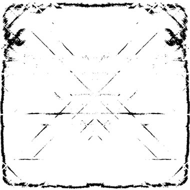 simetrik geometrik siyah beyaz grunge arkaplanı 