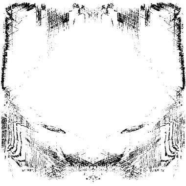 simetrik geometrik siyah beyaz grunge arkaplanı 