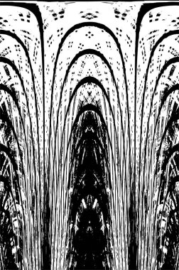 desenli arkaplanı olan siyah ve beyaz çizimler