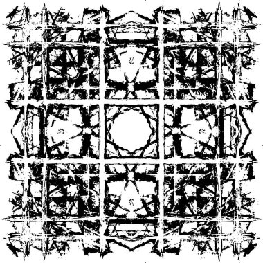 desenli arkaplanı olan siyah ve beyaz çizimler