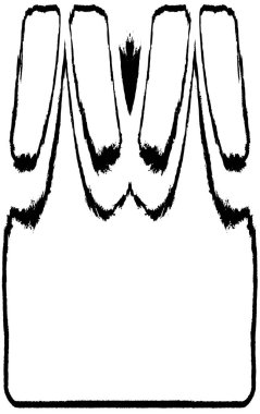 desenli arkaplanı olan siyah ve beyaz çizimler