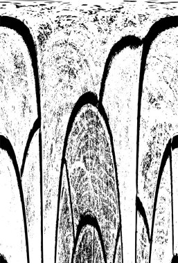 desenli arkaplanı olan siyah ve beyaz çizimler