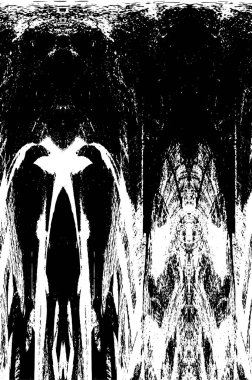 desenli arkaplanı olan siyah ve beyaz çizimler