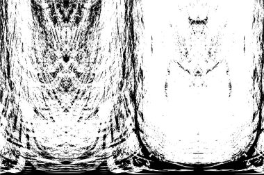 desenli arkaplanı olan siyah ve beyaz çizimler