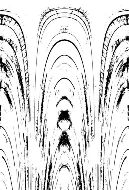 desenli arkaplanı olan siyah ve beyaz çizimler