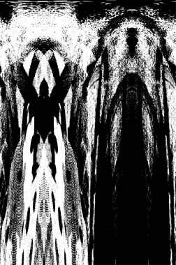 desenli arkaplanı olan siyah ve beyaz çizimler