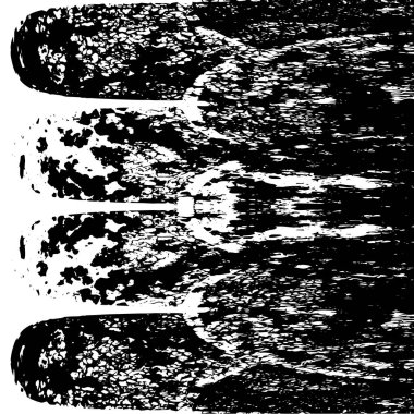 desenli arkaplanı olan siyah ve beyaz çizimler