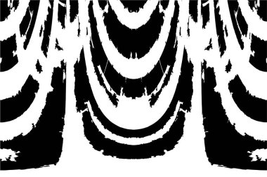 desenli arkaplanı olan siyah ve beyaz çizimler