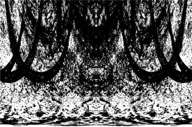 desenli arkaplanı olan siyah ve beyaz çizimler