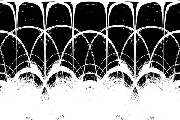 Grunge dikey olarak simetrik siyah beyaz doku. Tek renkli yıpranmış kaplama deseni. 