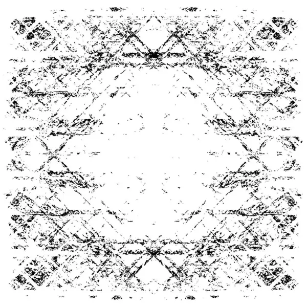 simetrik geometrik siyah beyaz grunge arkaplanı 