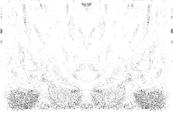 Grunge dikey olarak simetrik siyah beyaz doku. Tek renkli yıpranmış kaplama deseni. 