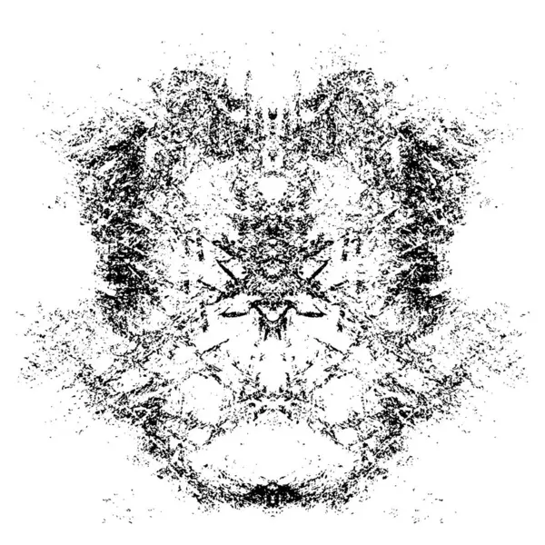 simetrik geometrik siyah beyaz grunge arkaplanı 