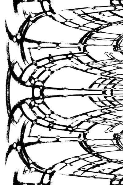 desenli arkaplanı olan siyah ve beyaz çizimler