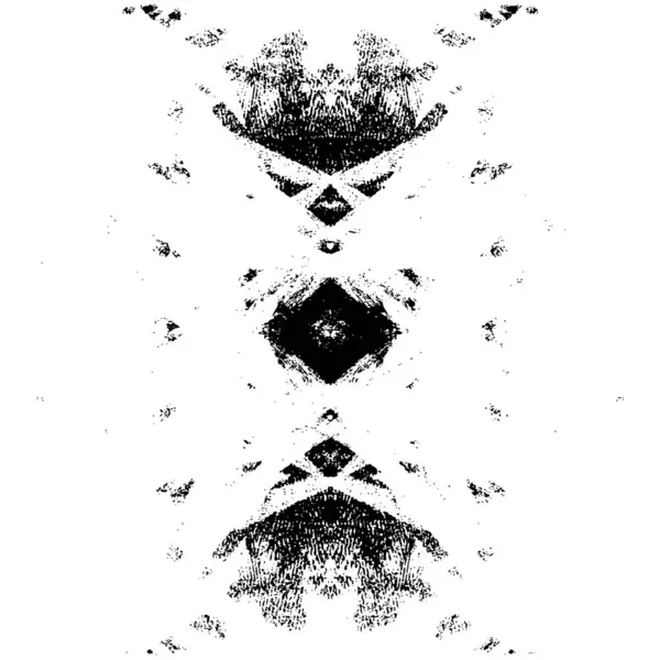 simetrik geometrik siyah beyaz grunge arkaplanı 