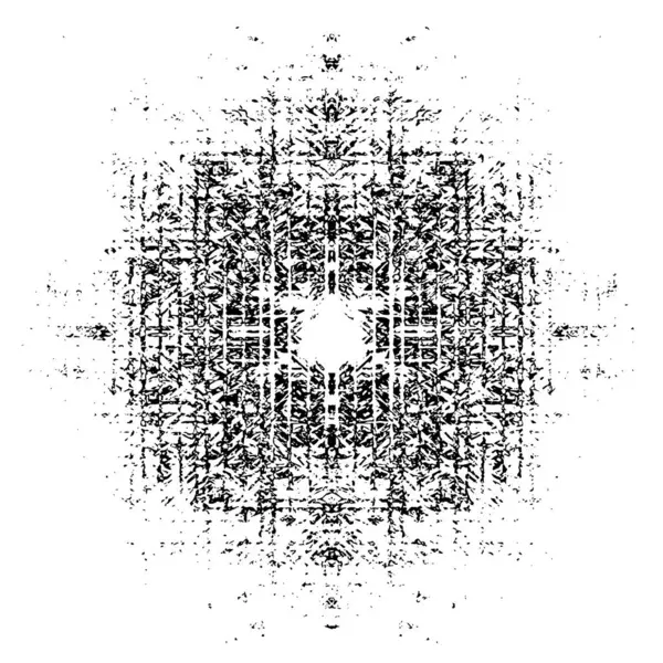 simetrik geometrik siyah beyaz grunge arkaplanı 