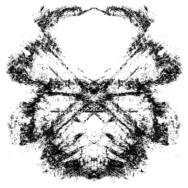 simetrik geometrik siyah beyaz grunge arkaplanı 