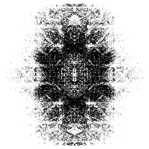 simetrik geometrik siyah beyaz grunge arkaplanı 