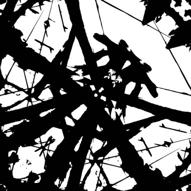 siyah-beyaz grunge dokulu arka plan