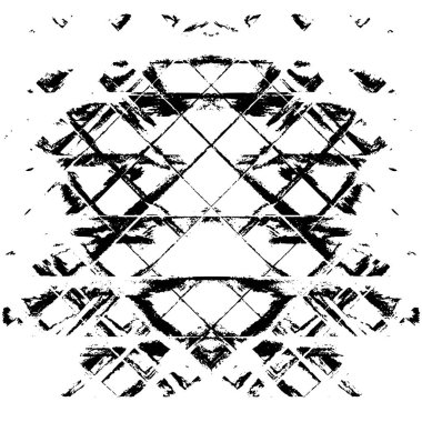 soyut siyah ve beyaz grunge geometrik modern desen