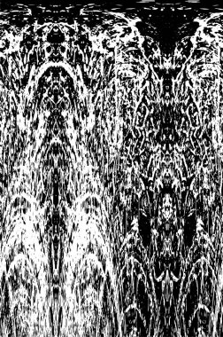 soyut siyah ve beyaz grunge geometrik modern desen