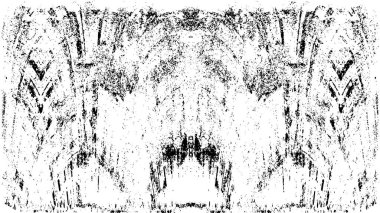 soyut siyah ve beyaz grunge geometrik modern desen