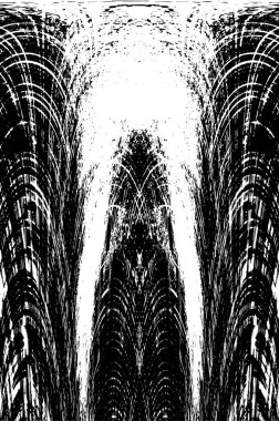 soyut siyah ve beyaz grunge geometrik modern desen