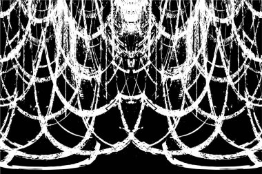 soyut siyah ve beyaz grunge geometrik modern desen