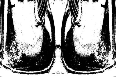 soyut siyah ve beyaz grunge geometrik modern desen