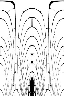 soyut siyah ve beyaz grunge geometrik modern desen