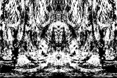 soyut siyah ve beyaz grunge geometrik modern desen