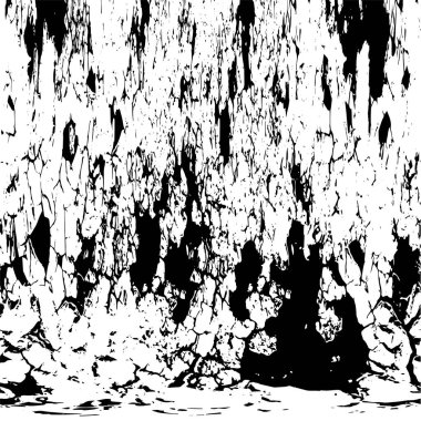 Sert grunge desenli tasarım. Suluboya kuru fırça darbeleri dokuyu etkiler. Solmuş kağıt dokusu. Çizgi film pop sanat tasarımı