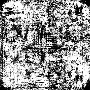 Sert grunge desenli tasarım. Suluboya kuru fırça darbeleri dokuyu etkiler. Solmuş kağıt dokusu. Çizgi film pop sanat tasarımı