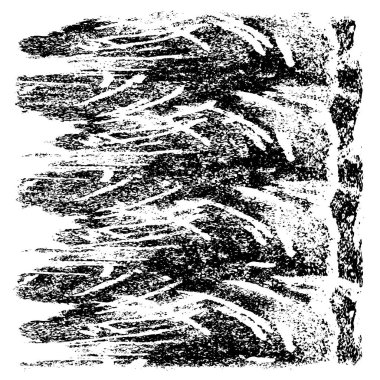 Çizik ve çatlaklarla dolu bir duvar parçası. Herhangi bir tasarım üzerine grunge illüstrasyonunu yükle. Vintage efektli soyut kumlu arkaplan