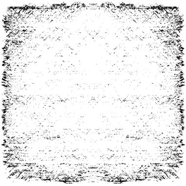 Çizik ve çatlaklarla dolu bir duvar parçası. Herhangi bir tasarım üzerine grunge illüstrasyonunu yükle. Vintage efektli soyut kumlu arkaplan